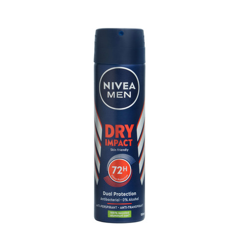 اسپری ضد تعریق مردانه نیوا مدل Dry Impact حجم 150 میلی لیتر