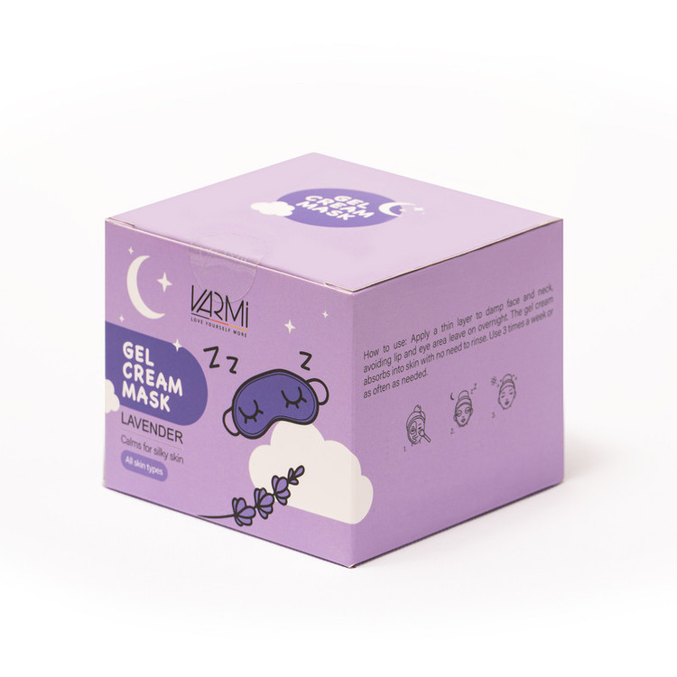 ماسک صورت وارمی مدل لوندر حجم 75 میلی لیتر