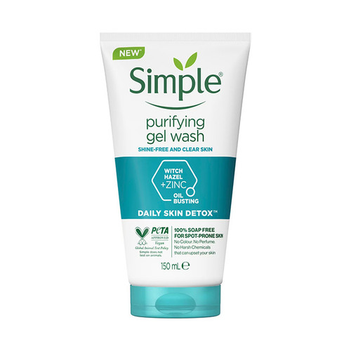 ژل شستوشوی صورت سیمپل مدل purifying حجم 150 میلیلیتر