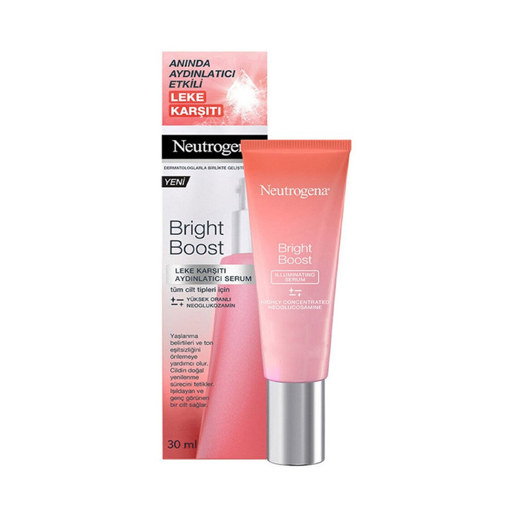کرم ضد لک نوتروژینا مدل Bright boost حجم 30 میلی لیتر