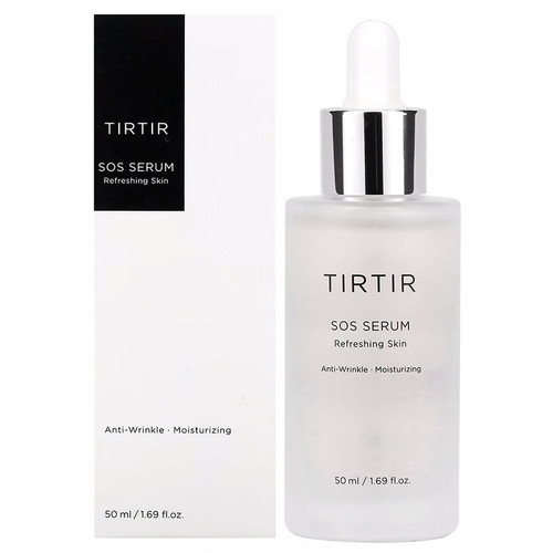 سرم آبرسان، مرطوبکننده، بازسازیکننده، شفافکننده تیرتیر مدل refreshing skin مناسب برای پوستهای مختلط حجم 50 میلیلیتر