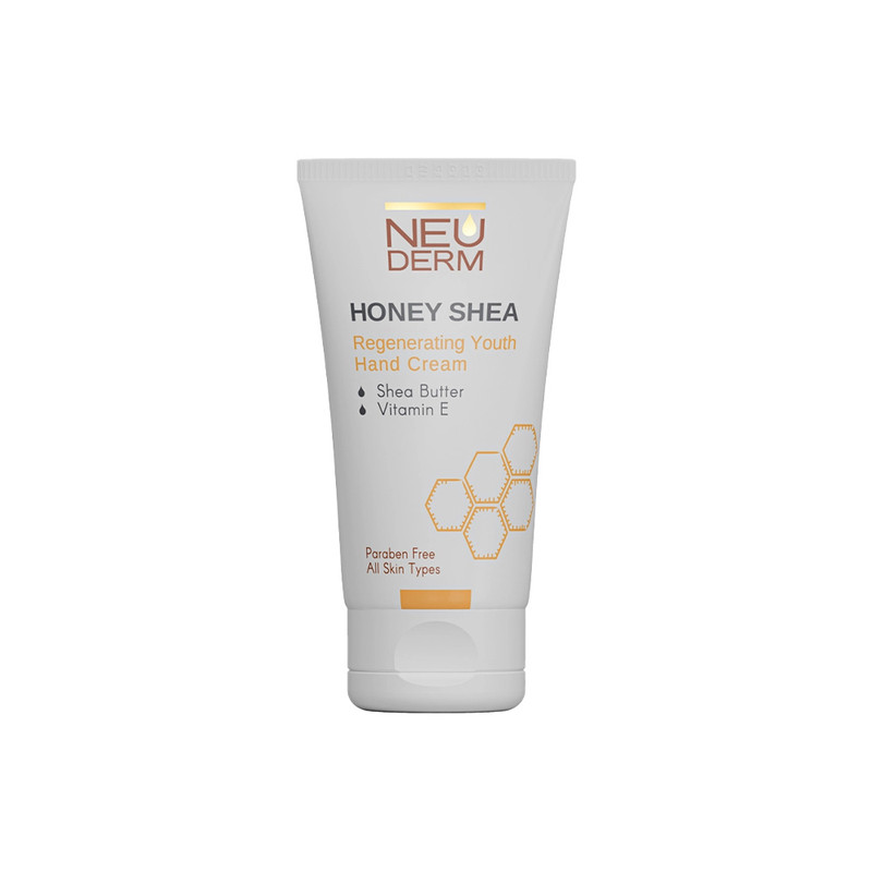 کرم مرطوب‌کننده دست و صورت نئودرم مدل Honey Shea مناسب برای پوست خشک حجم 50 میلی‌لیتر