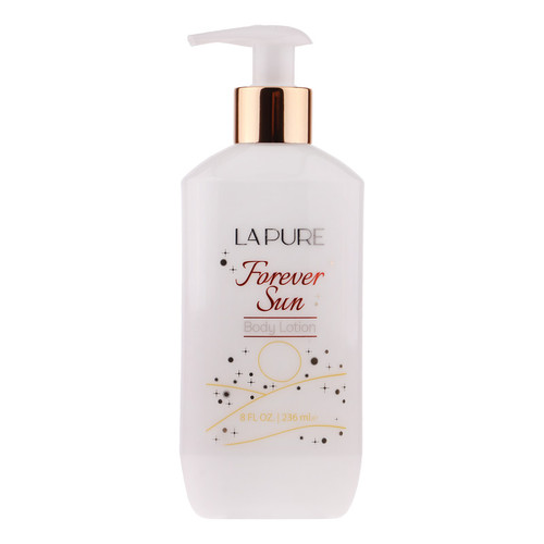 لوسیون بدن کرمی لپیور مدل Forever Sun حجم 236 میلیلیتر مناسب بانوان، مرطوبکننده و ضد خشکی پوست با ترکیبات گلیسیرین، آلانتوئین و پارافین مایع، جذب سریع و رایحه ماندگار