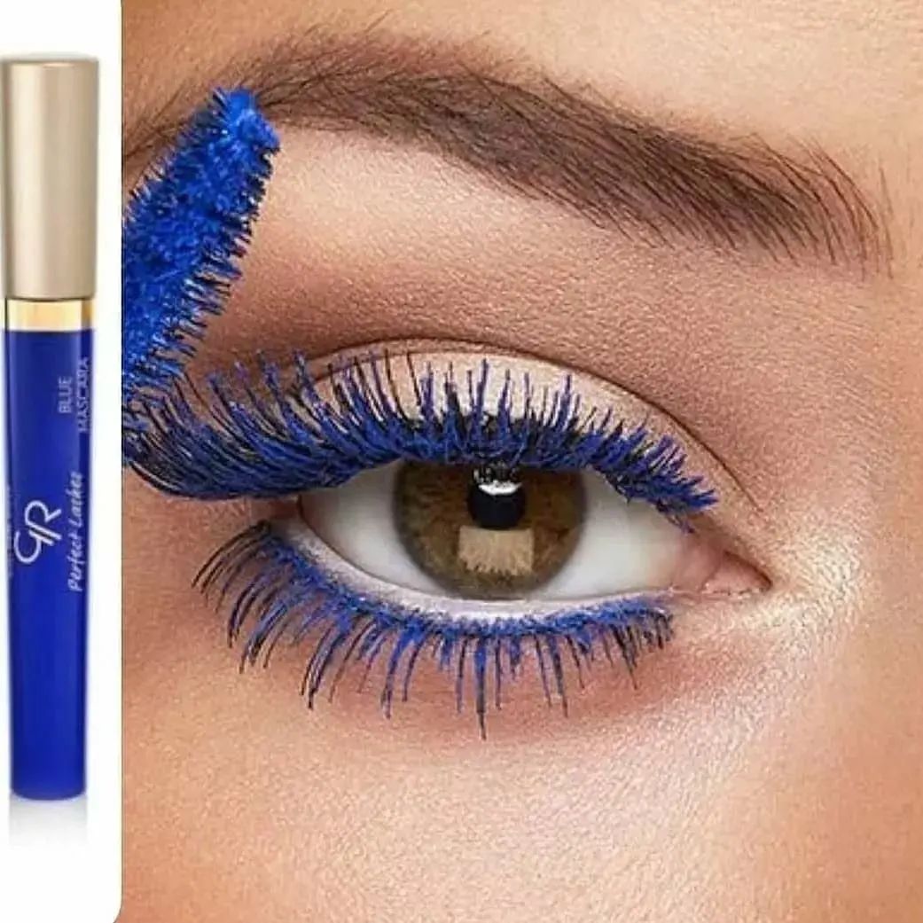 خط چشم آبی گلدن رز مدل perfect lashes حجم ۱۱ میل