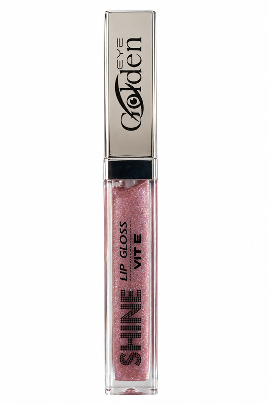 رژ لب مایع شاین گلدن آی 205 Golden Eye مدل Shine Lip Gloss Vit E با حجم 5.8 میل