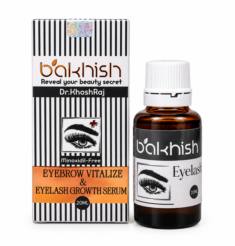 سرم تقویت ابرو و مژه بالکیش Dr. KhoshRaj مدل Eyebrow Vitalize & Eyelash Growth