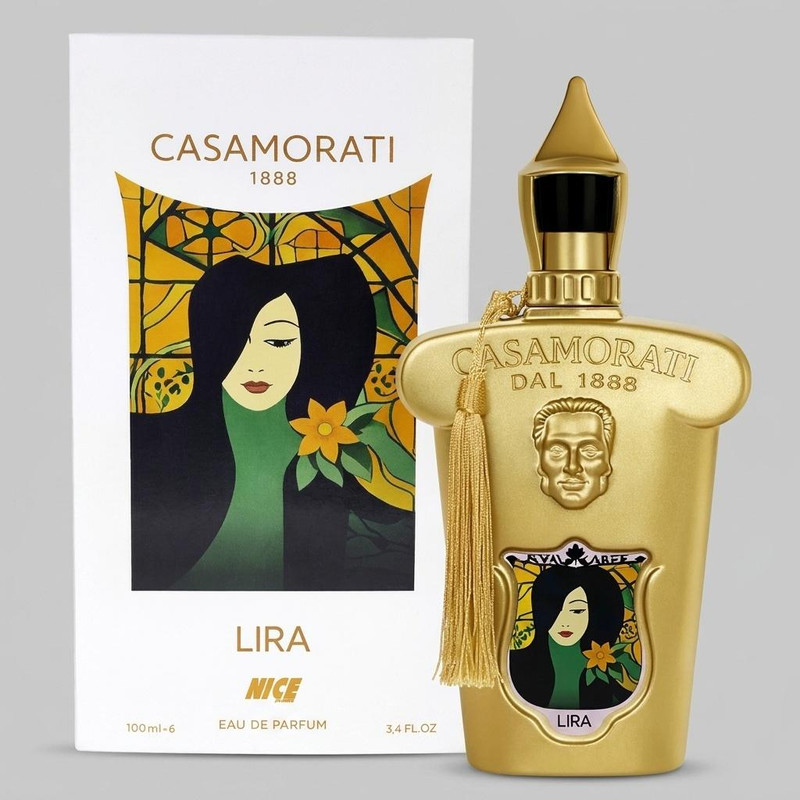 ادوپرفیوم زنانه nice پاپت مدل Casamorati Lira با رایحه گرم حجم 100 میلی‌لیتر