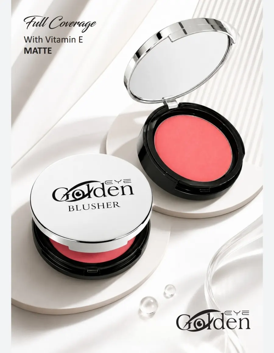 رژگونه پودری گلدن مدل Blusher با ویتامین E
